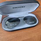New COCOONS Polarized Sunglasses Clip-on Scratch Resist Gunmetal Gray OV6-52