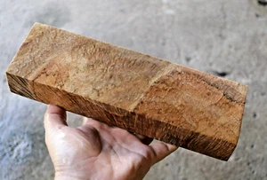 Exotisches asiatisches Satinholz Wurzelholz allgemein zum Selbermachen Holzbearbeitung 3 Zoll x 10 Zoll x 1 4/8 Zoll #489 - Bild 1 von 14