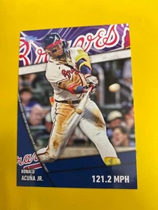 64649 2024 Topps Significant Statistics #SS2 Ronald Acuña Jr. BRAVES - Imagen 1 de 3