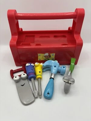 Handy Manny Singing Dancing Talking Toolbox Tools 2007 Works 5 tools INCOMPLETE - Image 1 of 4