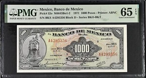 Mexico 8 Piece Specimen Set P# 49-61 All Graded PMG 65 - Picture 1 of 16