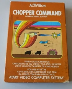 Atari 2600 Spiel "Chopper Command" Spiel + Box PAL Version (Nr.5381S) - Bild 1 von 11