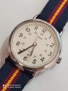 OROLOGIO TIMEX INDIGLO WEEKENDER T2P234 SLIP THROUGH - Foto 1 di 8