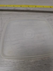 Tupperware Aufbewahrung Ersatz Deckel mittel 310-32 Arbeit Mittagessen Küche eckig - Bild 1 von 2