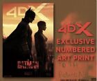 Affiche de film The Batman Rob Pattinson Kravitz 13X19 4DX étagère édition limitée LE