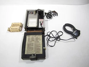 Vintage AMPROBE Recorder w/Spare Chart Rolls - Picture 1 of 7