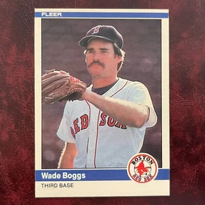 1984 Fleer Set WADE BOGGS #392 BOSTON RED SOX - NM/MINT *HIGH GRADE* - Picture 1 of 2