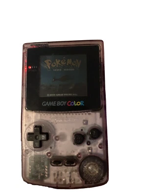 Console de jogos Nintendo Gameboy Color roxo atômico original funciona como um charme - Imagem 1 de 2