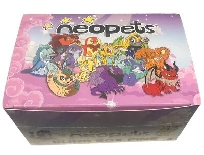 Neopets UC Blind Box Pins SDCC 2023 Full Set w/codes