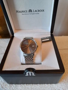 MAURICE LACROIX ELIROS EL1118. GENTS EXECUTIVE WATCH. MINT! - Picture 1 of 9