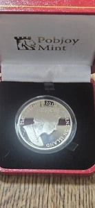 Ascension Island APOLLO-11 NASA 50 FIRST WALK MOON 1 Crown 2019 .925 coin 28.86g - Picture 1 of 3