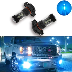 5202 LED Fog Light Bulbs 8000K For GMC Sierra 1500 2007-2015 Yukon XL 2007-2013 - Foto 1 di 11