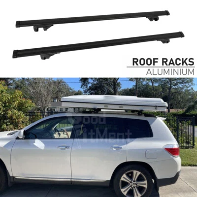 For Toyota Highlander Hybrid Roof Rack Cross Bar Luggage Carrier Cargo Crossbars - Imagem 1 de 4