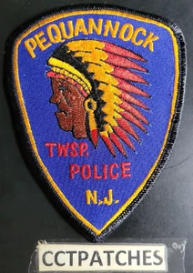 PEQUANNOCK, NEU TRIKOT POLIZEI SCHULTERAUFNÄHER NJ - Bild 1 von 2