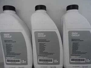 BMW Kühlerfrostschutz Lifetime Coolant 87 Frostschutz Konzentrat 3x 1,5 Liter - Bild 1 von 4