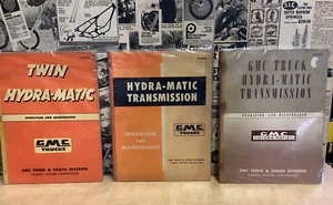 3 Original Factory GMC Trucks Hydra-Matic service manuals X-5515 X-5406 X-5706 - Picture 1 of 10