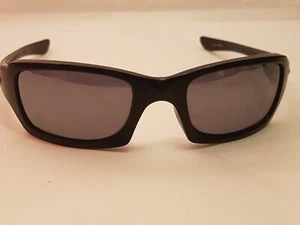Vintage Oakley Five Ducati 12-714 Sonnenbrille mattschwarzes Gestell schwarz Iridium - Bild 1 von 20