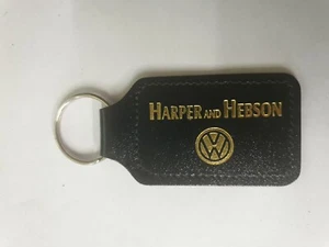 VW VOLKSWAGEN HARPER HEBSON PENRITH VINTAGE CAR T-ROC TIGUAN KEY FOB KEYRING - Picture 1 of 3