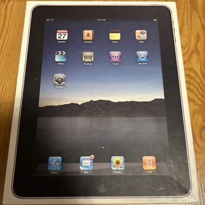 Apple iPad 1. Gen. 16GB, WLAN + Cellular (T-Mobile), 24,64 cm, (9,7 Zoll) -... - Bild 1 von 3