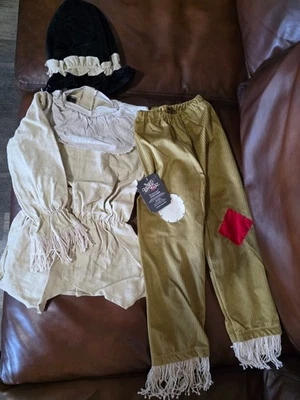 Disfraz POTTERY BARN KIDS El Mago de Oz™ Espantapájaros™ talla 7-8 NUEVO Foto 1 de 4