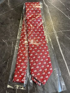 Authentic Vineyard Vines 100% Pure Silk Men Neck Tie Made in USA Flag -NEW W TAG - Picture 1 of 9