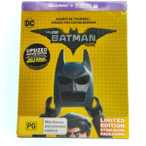 The LEGO Batman Movie - Blu-ray - Steelbook - New Sealed - Reg B - Picture 1 of 2