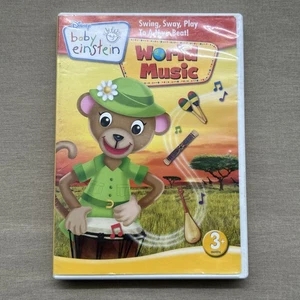 Disney's Baby Einstein: World Music (DVD 2009) Jane Monkey Instruments 3 Mos. + - Picture 1 of 9