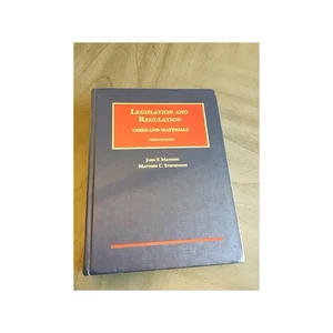 Legislation and Regulation Law Book, Third Edition by Manning - Legal - Cases - Bild 1 von 13