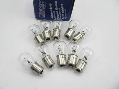 (10) Bombilla de señal de giro Wagner 199 - Bayoneta de un solo contacto S8 12V 28,8 vatios Foto 1 de 3