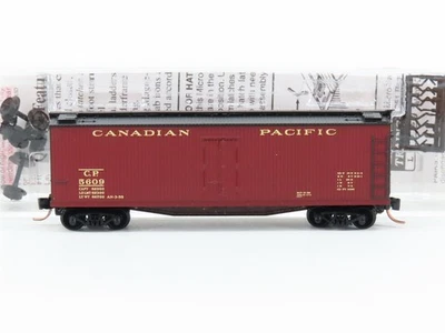 N Scale Micro-Trains MTL 04900530 CP Canadian Pacific 40' Wood Reefer #5609 - Image 1 of 4