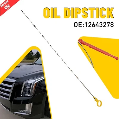 Engine Oil Dipstick Repair Handle Fits for 2015-2020 Chevrolet Suburban 12643278 - Image 1 of 4
