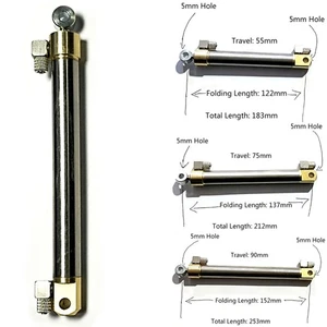 Varilla de cilindro hidráulico de metal de acero apta para excavadora bulldozer coche/experimento - Imagen 1 de 11