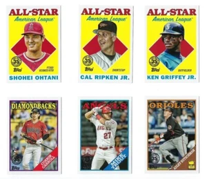 1988 Topps & All-Star Insert Complete Your Set 2023 Topps Series 2 You U Pick - Picture 1 of 1