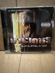 Vicious - Walk Like A G Bun B UGK Lake Charles Louisiana Rap OOP - Picture 1 of 6
