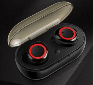Wireless Bluetooth Earphone Earbuds headset In-Ear Headphones With Charging Case - Picture 1 of 12