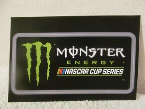 MONSTER ENERGY "NASCAR CUP SERIES" DECAL NEW - Picture 1 of 1