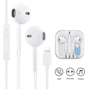 Pack of 10 - Headphones Earbuds iphone 14/13/12/11/11 Pro Max/X/XR/8 Compatible - Picture 1 of 9