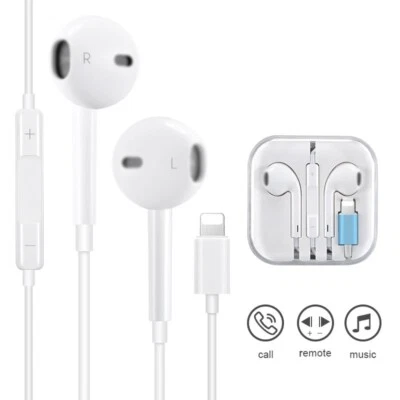 Pack of 10 - Headphones Earbuds iphone 14/13/12/11/11 Pro Max/X/XR/8 Compatible - Image 1 of 4