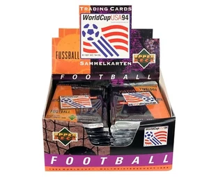 1994 Upper Deck World Cup USA 94 Football Soccer Trading Cards Box - NEW SEALED - Picture 1 of 7