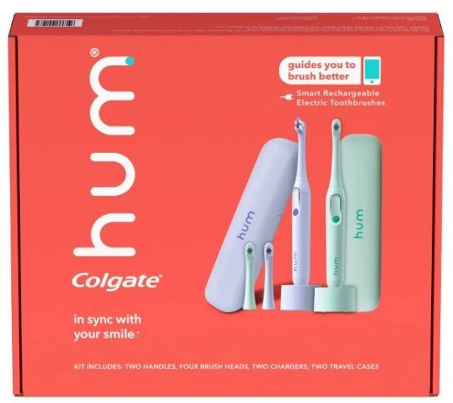 Colgate Hum Electric Rechargeable Sonic Toothbrush (Pack of 2)