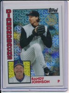 2019 Topps Update RANDY JOHNSON 1984 Topps Silver Pack Mojo Refractor # T84U-4 - Picture 1 of 1