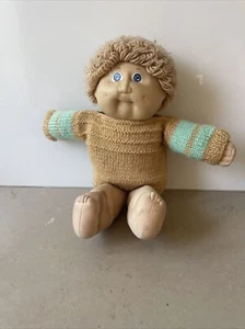 CABBAGE PATCH KIDS Vintage Xavier Roberts Curls Girl Doll Blue Eyes 1978 1982 - Imagen 1 de 8