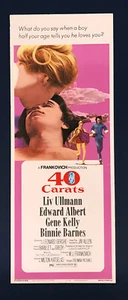 40 CARATS (1973) Original 14x36 Insert - Picture 1 of 5