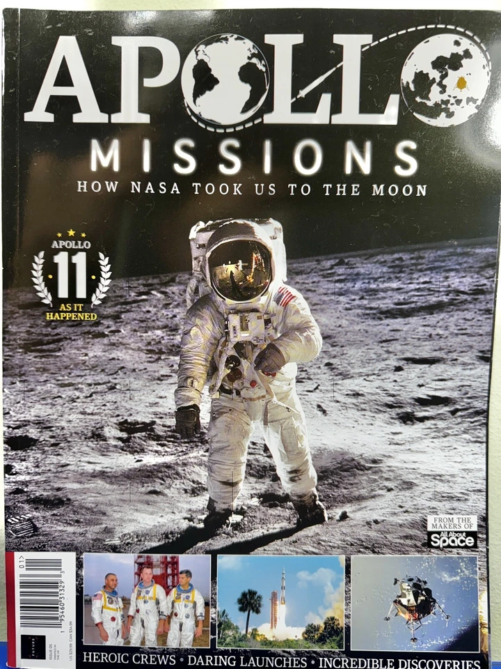 Apollo Missions How NASA took us to the moon [Bookazine]  - Image 1 of 1
