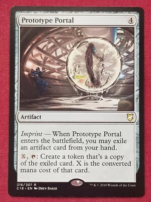 Magic The Gathering COMMANDER 2018 C18 PROTOTYPE PORTAL artifact card MTG - Image 1 of 2