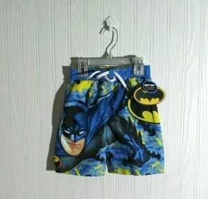 Batman Swim Trunks Size 4 Boy's UV 50 Protection NWT - Picture 1 of 3