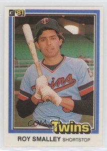 1981 Donruss Roy Smalley Jr Roy Smalley #487
