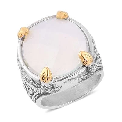 ANILLO SERPIENTE OPALITE 7 #opaliterings #size7anings #size7 #snakerings #anillos #anillo Foto 1 de 4