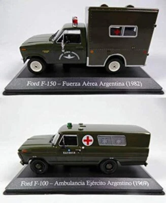 JUMAJO LOT 2 1/43 SALVAT Vehiculos Inolv. Servicios: Ford F-100 et F-150