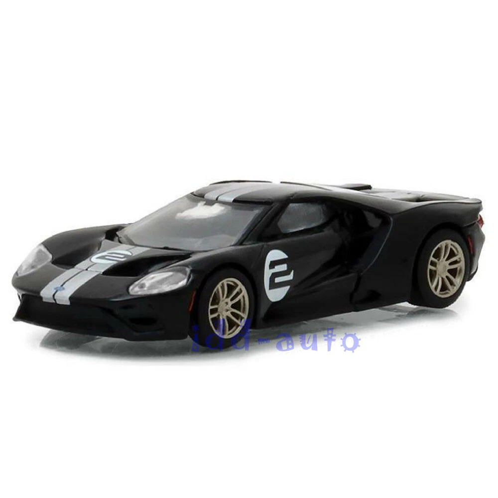 2017 FORD GT BLACK #2 RACING HERITAGE TRIBUTE SERIES 1 1/64 GREENLIGHT 13200 A 2017 FORD GT BLACK #2 RACING HERITAGE TRIBUTE SERIES 1 1/64 GREENLIGHT 13200 A